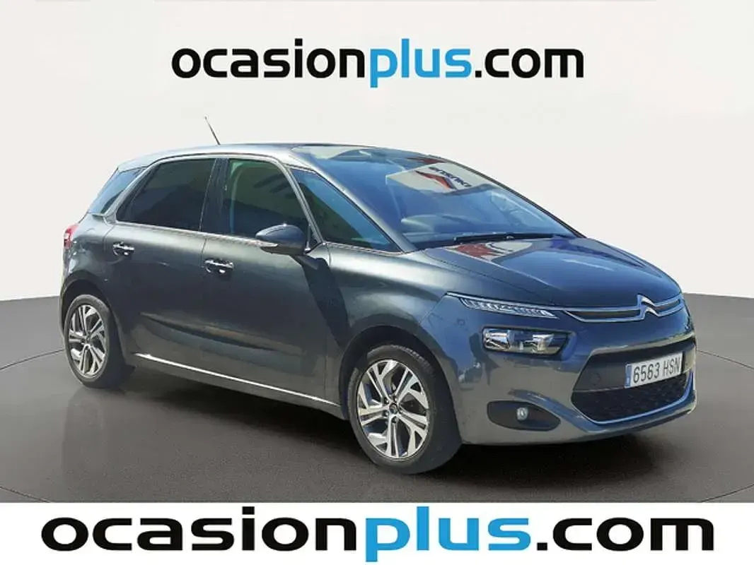 Käytetty Citroën C4 Picasso Intensive 156 HP (114 kW) 2013 Harmaa Tila-auto