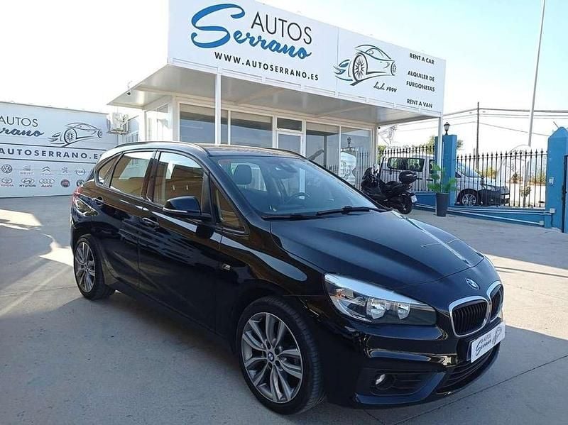 Negro Usado 2018 BMW 218 Active Tourer Monovolumen | 16.450 € (Super precio) - Imagen 1/4
