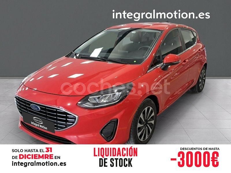 Rojo Usado 2023 Ford Fiesta Active Utilitario | 15.900 € (Precio justo) - Imagen 1/4