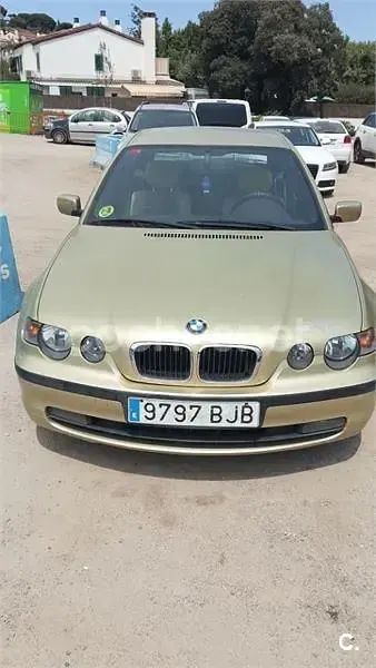 Usado BMW 316 Compact 115 CV (84 kW) 2001 Amarillo Utilitario