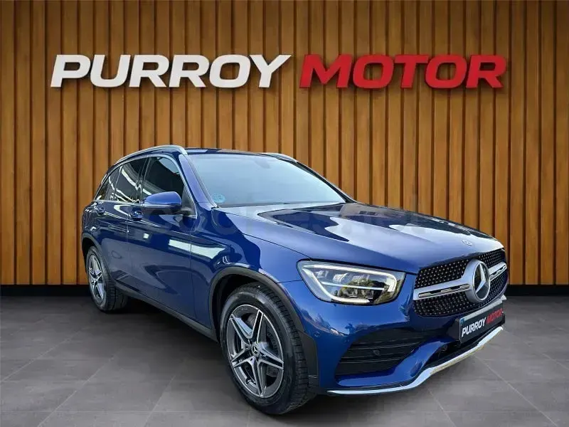 Usado Mercedes GLC200 163 CV (119 kW) 2022 Azul SUV