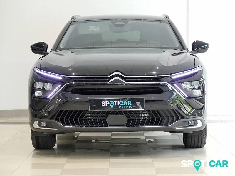 Usado Citroën C5 X Shine 225 CV (165 kW) 2022 Negro Familiar