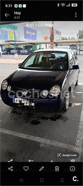 Usado VW Polo Highline 75 CV (55 kW) 2005 Azul Utilitario