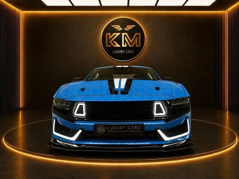 Usado Ford Mustang GT 450 CV (330 kW) 2024 Azul Coupe