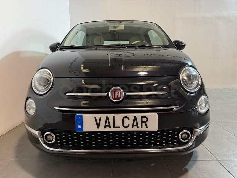 Usado Fiat 500C Pop 69 CV (50 kW) 2017 Negro Descapotable