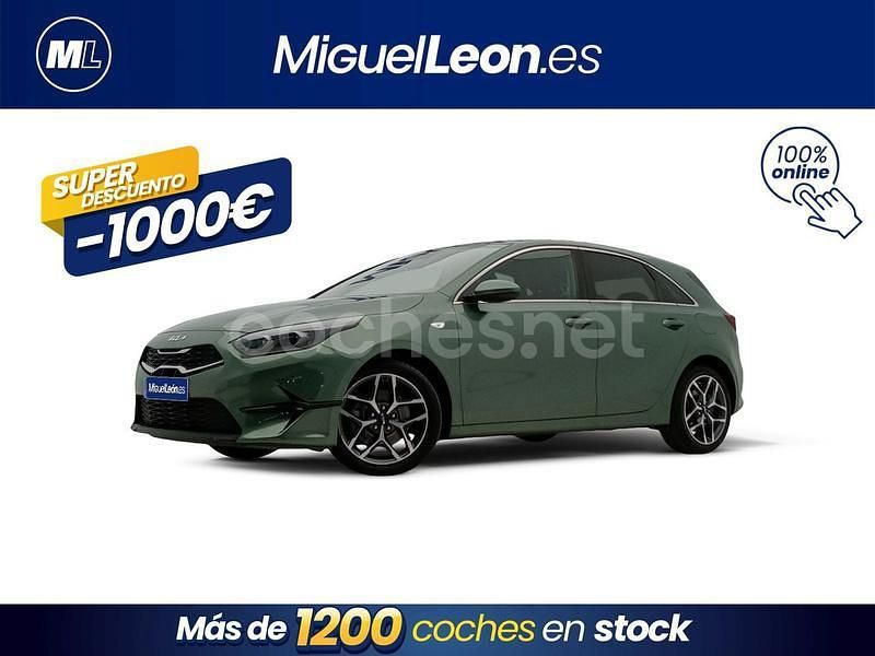 Verde Usado 2022 Kia Ceed Berlina | 15.985 € (Precio justo) - Imagen 1/3