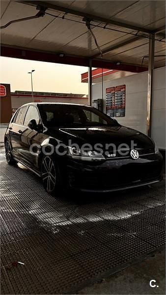 Azul Usado 2014 VW Golf VII GTD Berlina | 16.500 € (Precio justo) - Imagen 1/4