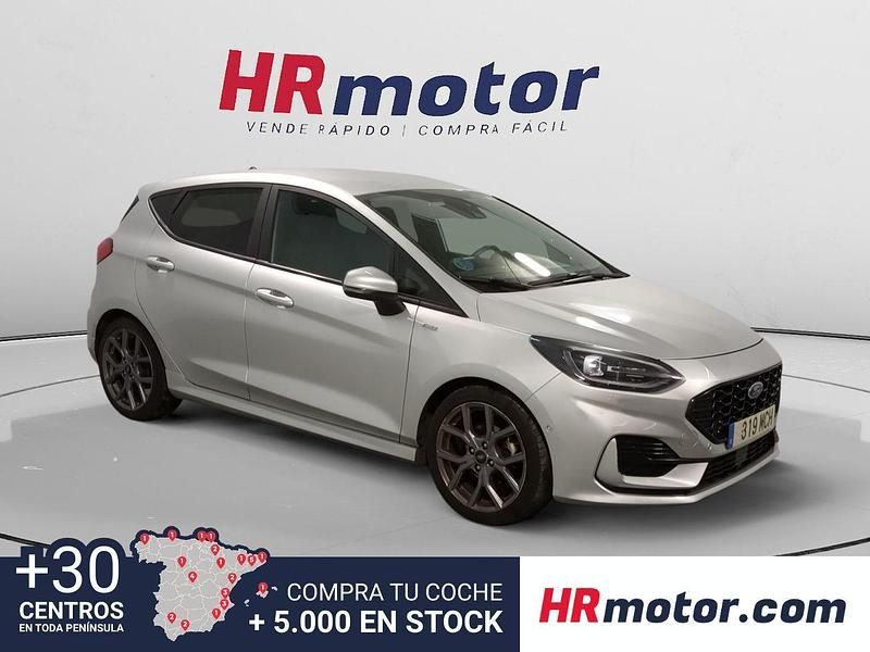Gris Usado 2022 Ford Fiesta ST-Line Utilitario | 12.980 € (Precio justo) - Imagen 1/4