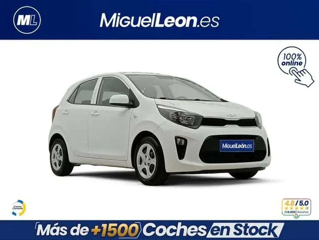 Usado Kia Picanto 67 CV (49 kW) 2022 Blanco Utilitario