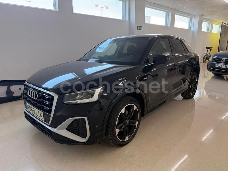 Negro Usado 2021 Audi Q2 S-Line SUV | 23.999 € (Un poco caro) - Imagen 1/4