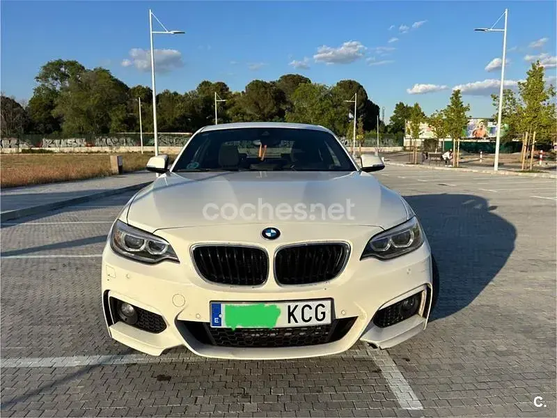 Usado BMW 218 Shadowline 150 CV (110 kW) 2017 Blanco Coupe