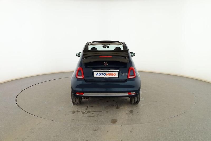 Usado Fiat 500C Dolcevita 70 CV (51 kW) 2021 Azul Descapotable