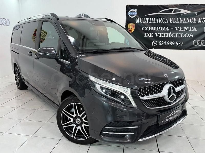 Usado Mercedes V300 Exclusive 239 CV (175 kW) 2019 Gris / plata Monovolumen