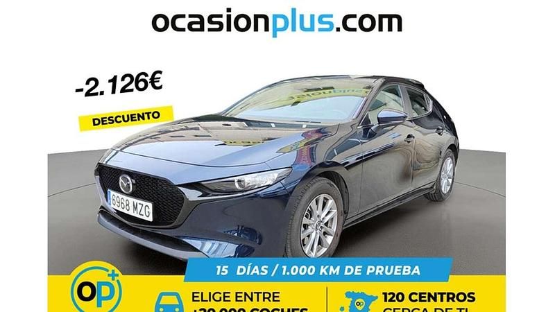 Usado Mazda 3 Prime-Line 140 CV (102 kW) 2025 Azul Utilitario
