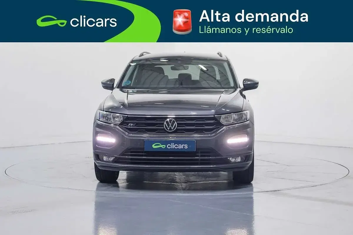 Usado VW T-Roc R-line 150 CV (110 kW) 2022 Gris SUV
