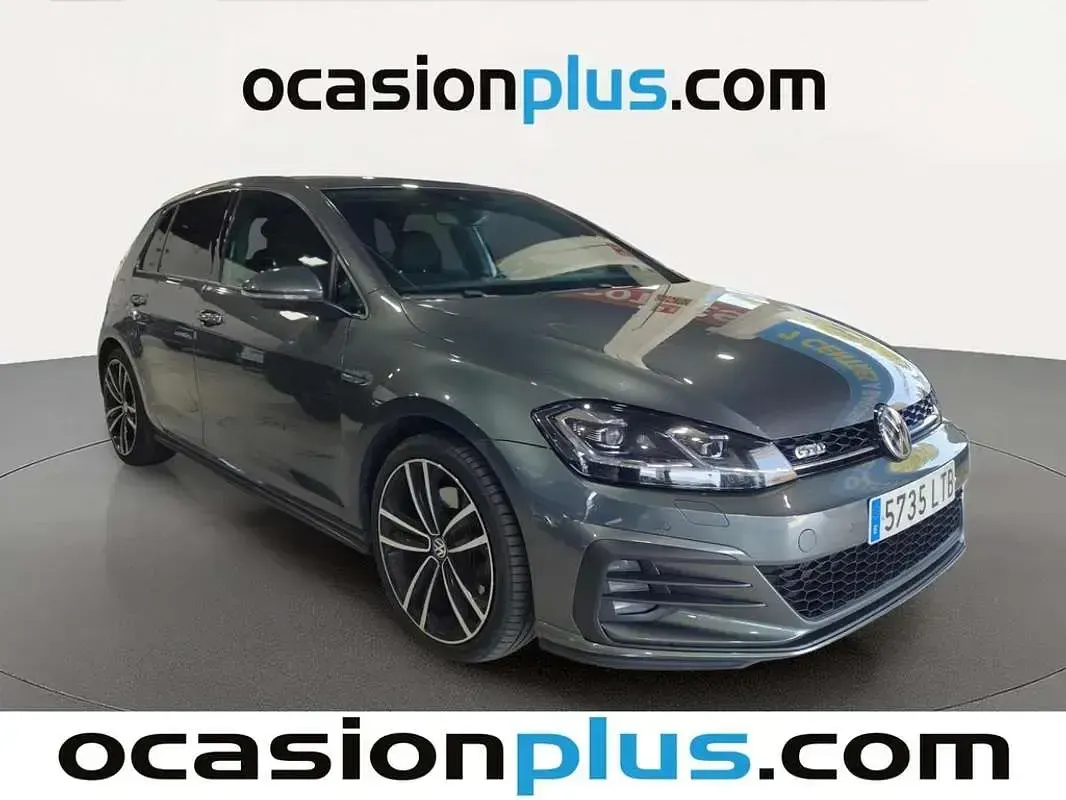 Usado VW Golf VII GTD 184 CV (135 kW) 2017 Gris Utilitario
