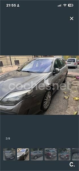 Usado Renault Laguna III Expression 130 CV (95 kW) 2008 Beige Familiar