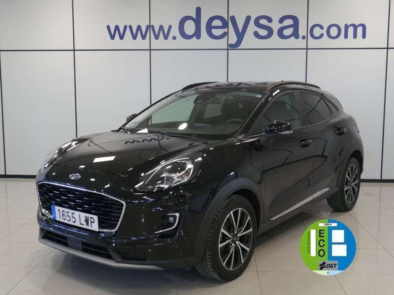 Negro Usado 2022 Ford Puma Titanium SUV | 14.890 € (Buen precio) - Imagen 1/4