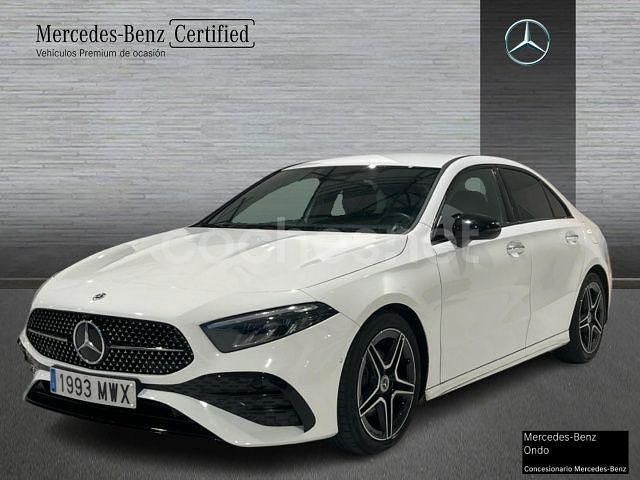 Blanco Usado 2024 Mercedes A200 Berlina | 32.900 € (Precio justo) - Imagen 1/4
