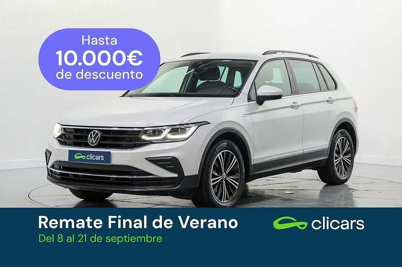 Blanco Usado 2023 VW Tiguan Life SUV | 23.790 € (Super precio) - Imagen 1/4