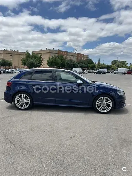 Usado Audi S3 300 CV (220 kW) 2014 Azul Berlina