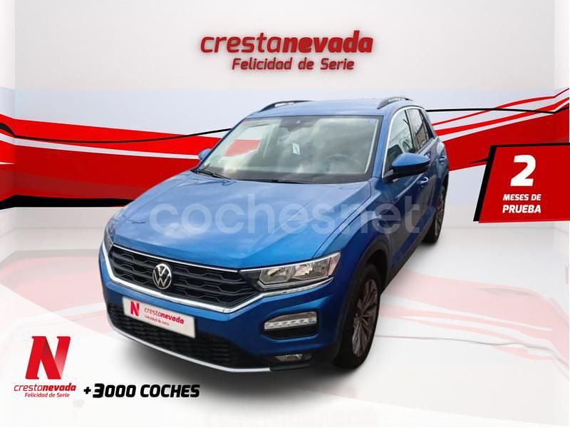 Azul Usado 2021 VW T-Roc Advance SUV | 19.990 € (Buen precio) - Imagen 1/4