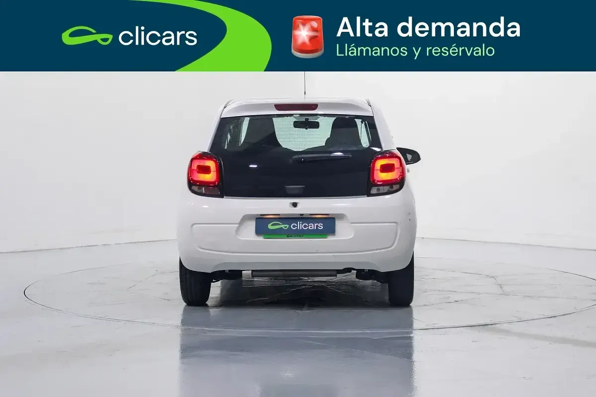 Usado Citroën C1 72 CV (52 kW) 2021 Blanco Utilitario