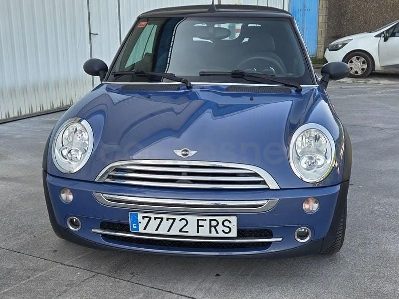 Usado Mini One Cabriolet 90 CV (66 kW) 2007 Azul Descapotable