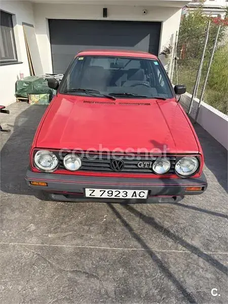 Usado VW Golf II GTI 112 CV (82 kW) 1988 Rojo Utilitario