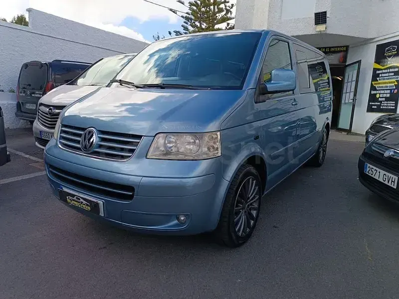 Usado VW Multivan Startline 130 CV (95 kW) 2007 Azul Monovolumen