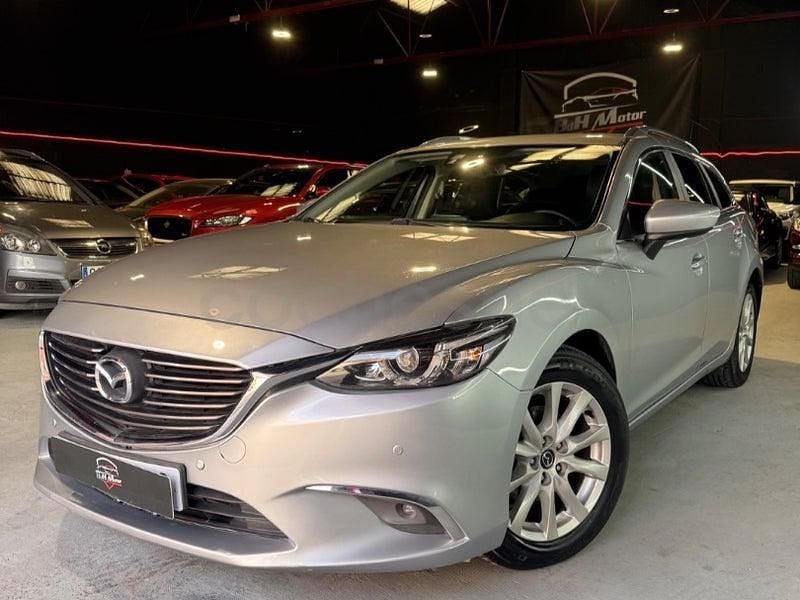 Usado Mazda 6 Luxury 150 CV (110 kW) 2014 Gris / plata Familiar
