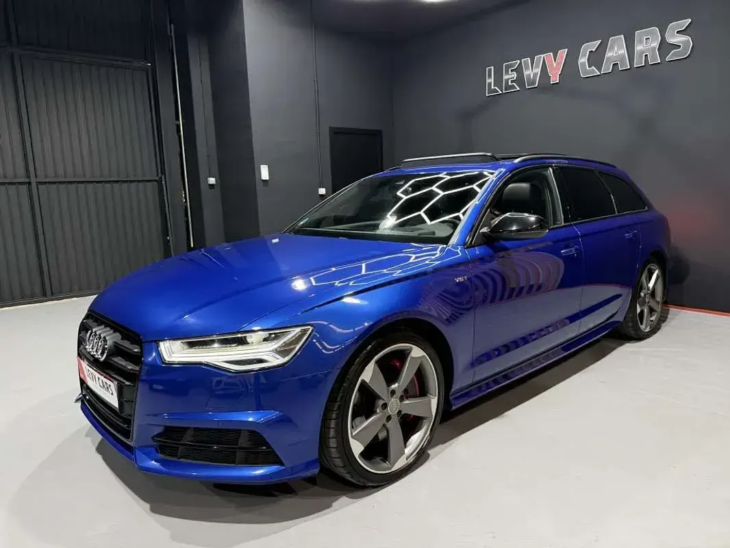 Usado Audi A6 Competition 326 CV (239 kW) 2017 Azul Familiar