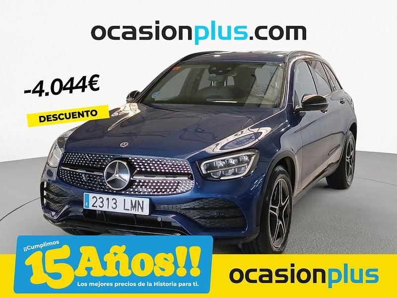 Azul Usado 2021 Mercedes GLC43 AMG SUV | 38.990 € - Imagen 1/4