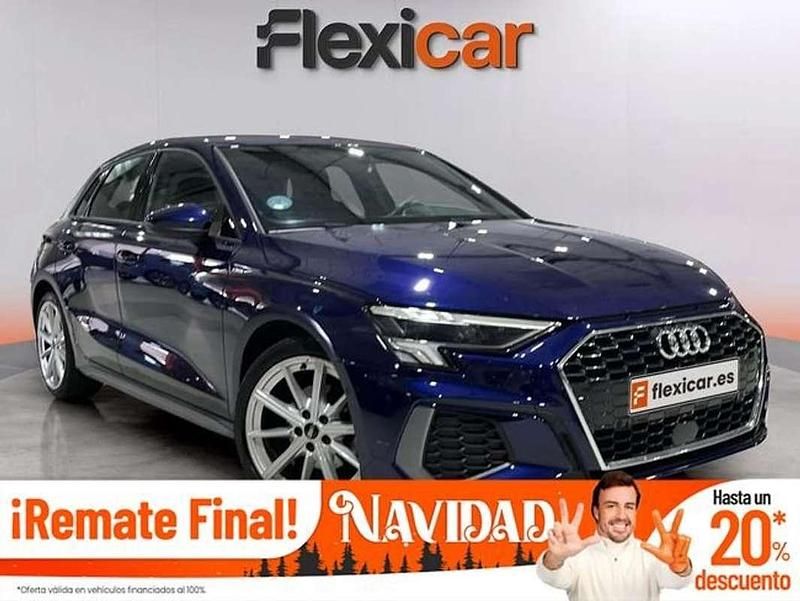 Azul Usado 2023 Audi A3 Sportback S-Line Utilitario | 24.690 € (Buen precio) - Imagen 1/4