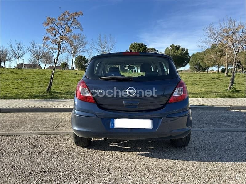 Usado Opel Corsa Selective 85 CV (62 kW) 2014 Azul Utilitario