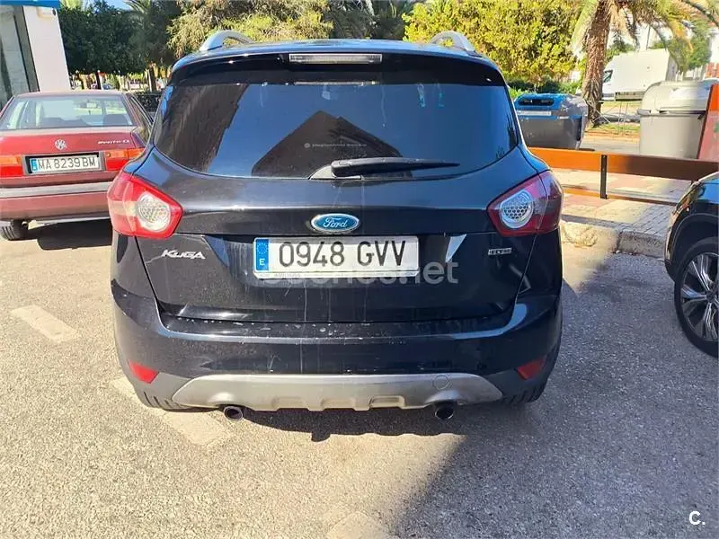 Usado Ford Kuga Trend 136 CV (100 kW) 2010 Negro SUV