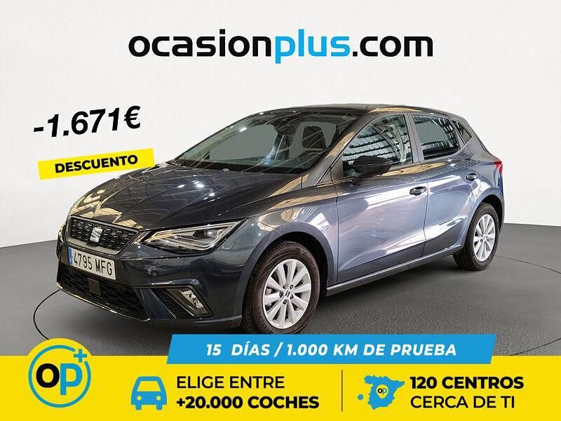 Usado Seat Ibiza Style 80 CV (58 kW) 2023 Gris Berlina