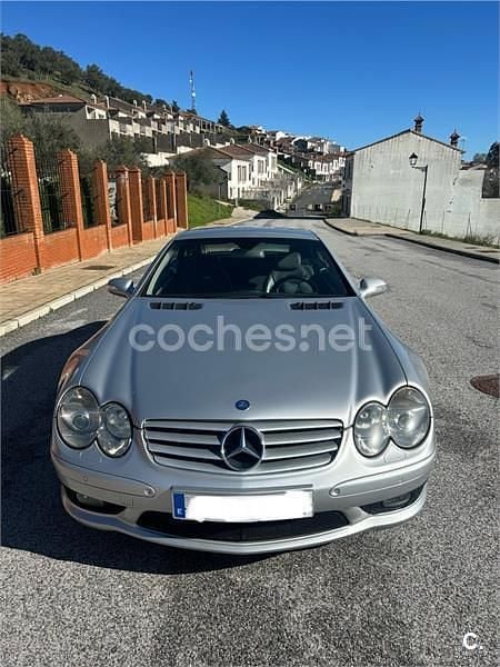 Usado Mercedes SL55 AMG AMG 476 CV (350 kW) 2002 Gris / plata Descapotable