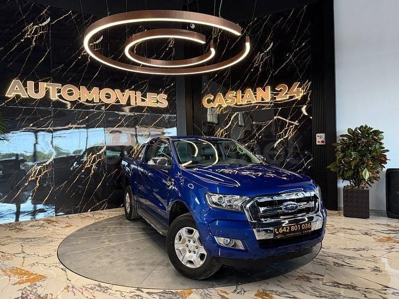 Usado Ford Ranger XLT 160 CV (117 kW) 2017 Azul Pickup/Camioneta