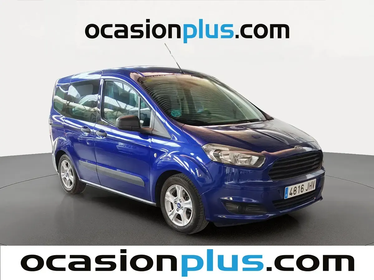 Usado Ford Tourneo Courier Ambiente 102 CV (75 kW) 2015 Azul Monovolumen
