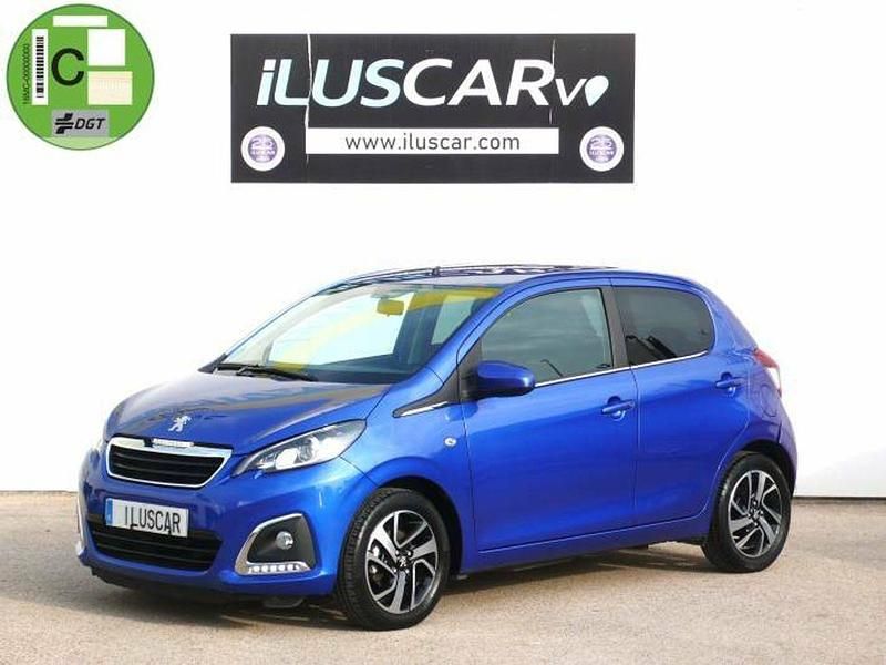 Blue calvi Usado 2021 Peugeot 108 Allure Utilitario | 11.300 € (Precio justo) - Imagen 1/4