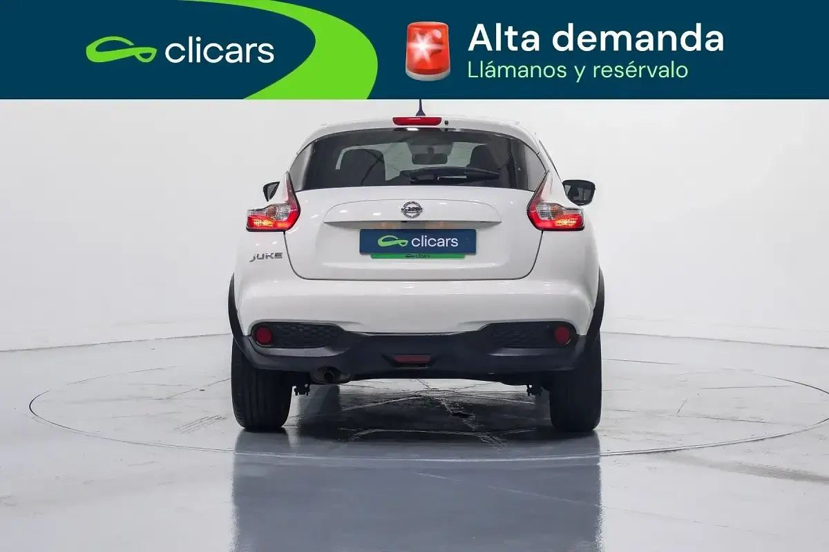 Usado Nissan Juke Acenta 115 CV (84 kW) 2016 Blanco SUV
