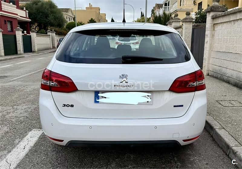Blanco Usado 2015 Peugeot 308 SW Active Familiar | 7100 € (Super precio) - Imagen 1/4