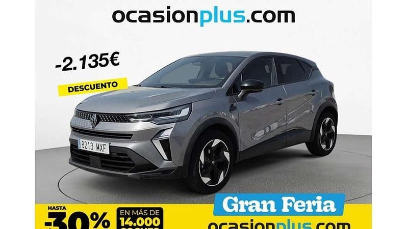 Gris Usado 2024 Renault Captur Techno SUV | 20.137 € (Precio justo) - Imagen 1/4