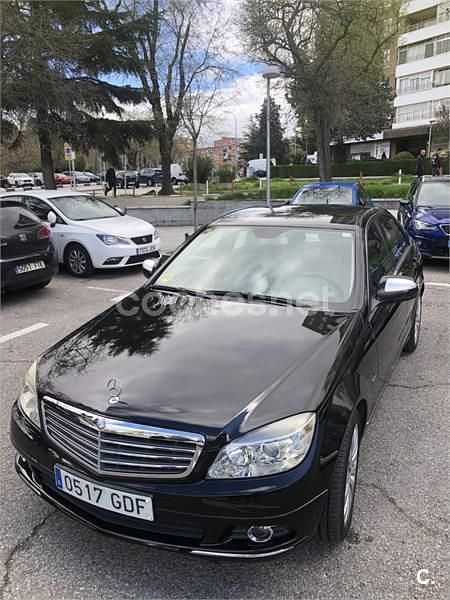 Usado Mercedes C320 Elegance 224 CV (164 kW) 2009 Negro Berlina