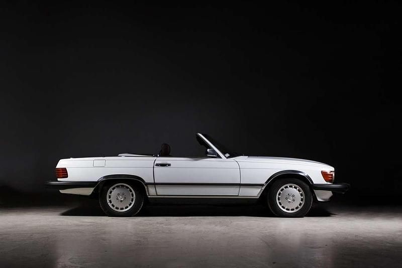 Usado Mercedes SL500 1988 Blanco Descapotable