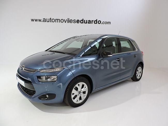 Azul Usado 2013 Citroën C4 Picasso Seduction Monovolumen | 13.500 € (Caro) - Imagen 1/4