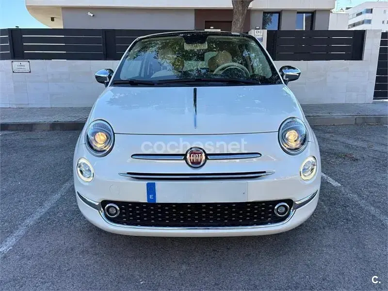 Usado Fiat 500 Mirror 69 CV (50 kW) 2018 Blanco Berlina