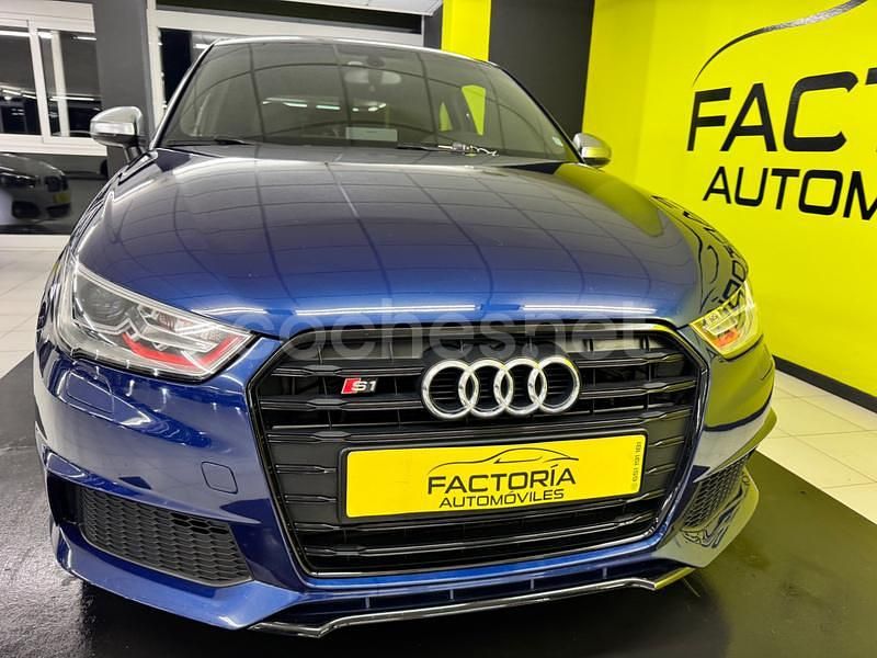 Usado Audi S1 231 CV (169 kW) 2016 Azul Utilitario