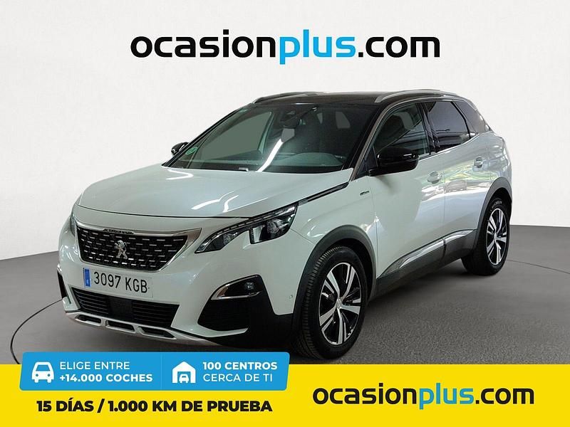 Blanco Usado 2017 Peugeot 3008 GT-line SUV | 16.300 € (Precio justo) - Imagen 1/4